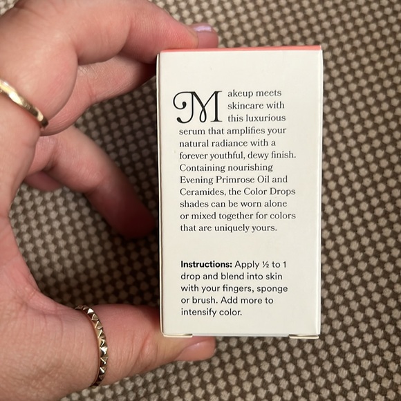 EM Cosmetics Color Drops Serum Blush in Rose Milk - Picture 8 of 10